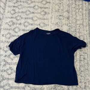 Josie Women's Navy Blue Short Sleeve Tee